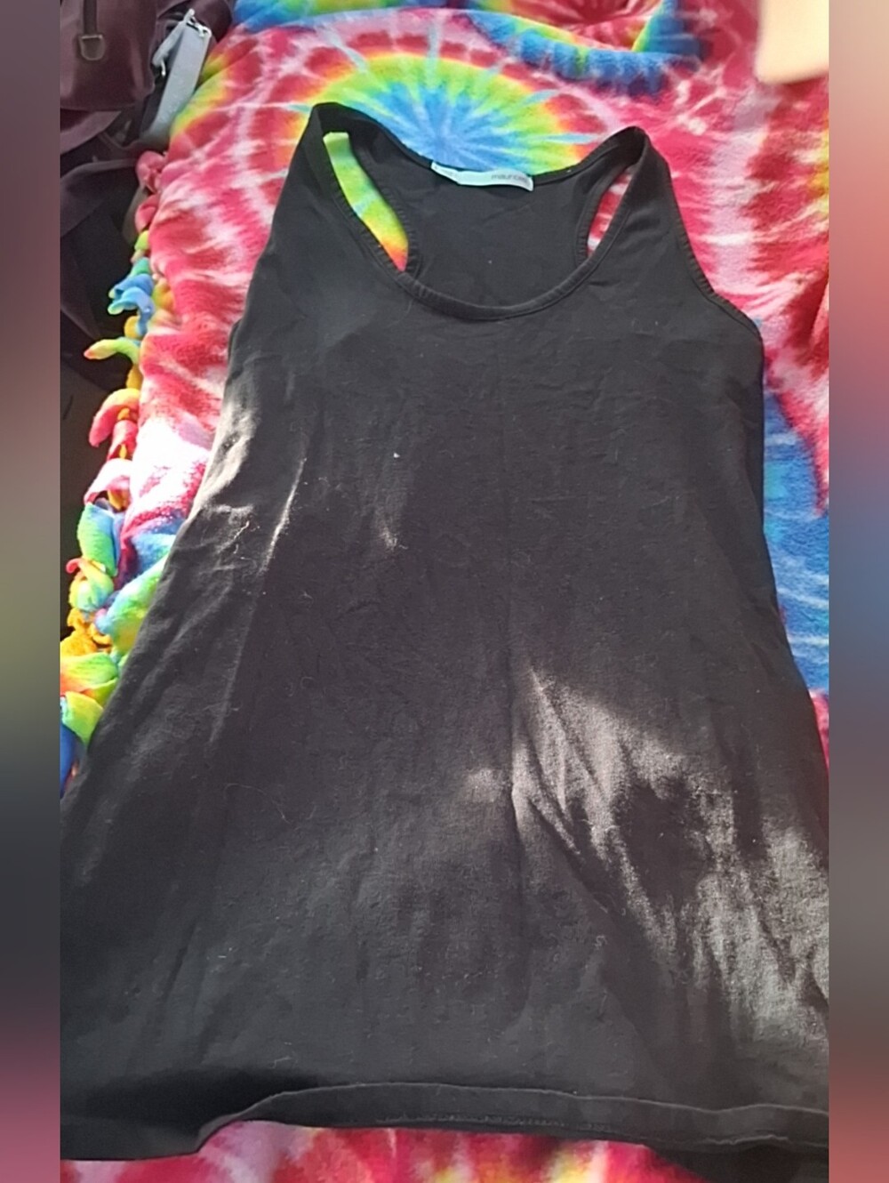 Maurices Black Racerback Tank Size Small